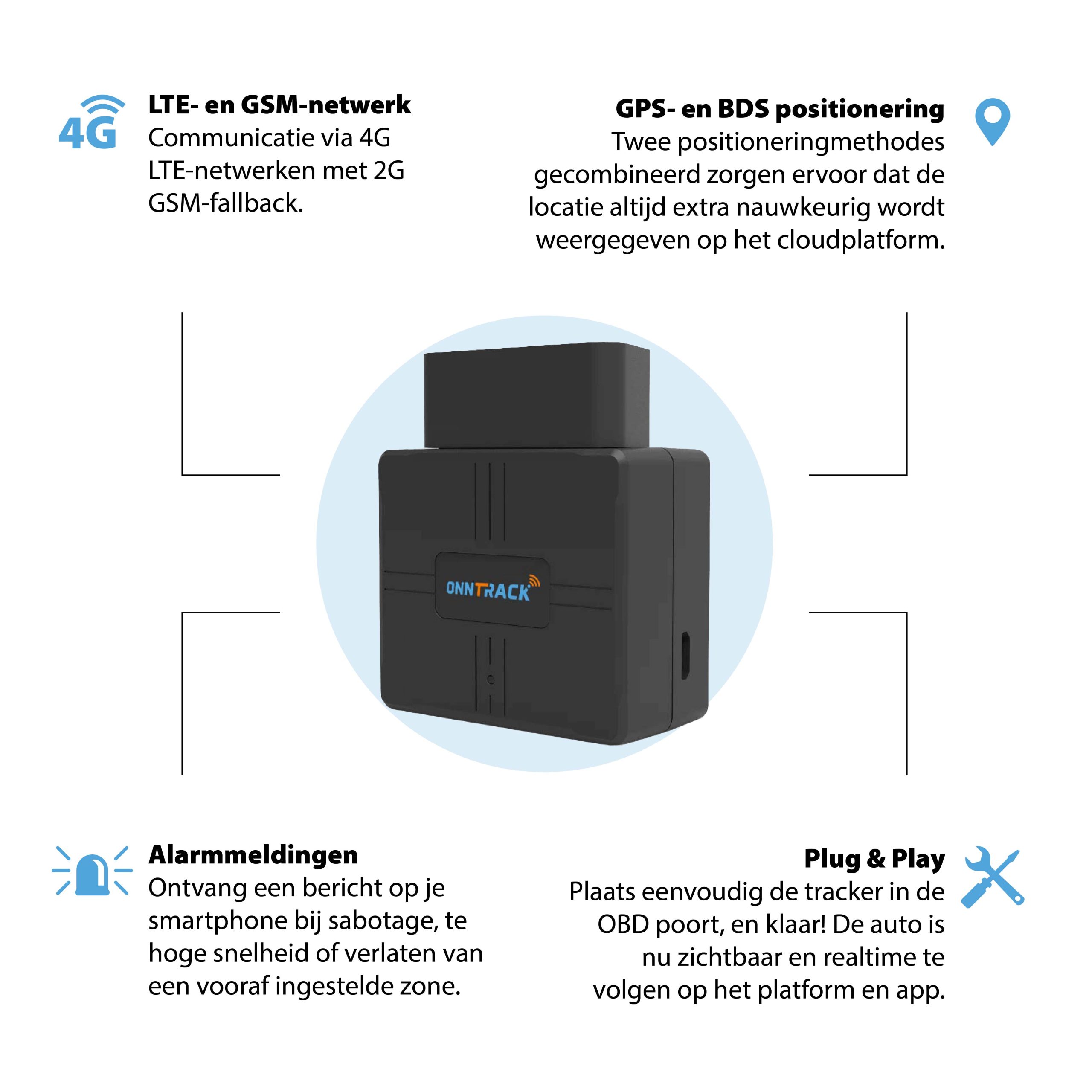 Onntrack OBD+ Tracker - Plug & Play - Lebenslanges kostenloses Tracking! (kopie) – Bild 4