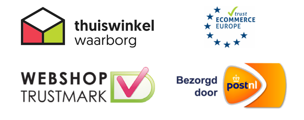 Gütesiegel-Seitenleiste mit Logos